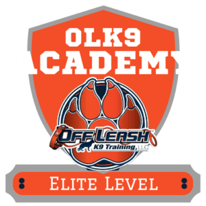 OLK9 Dog Academy Elite Trainer Badge