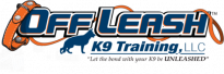 off leash k9 training logo